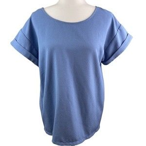 ICHI top in a blue color size Medium